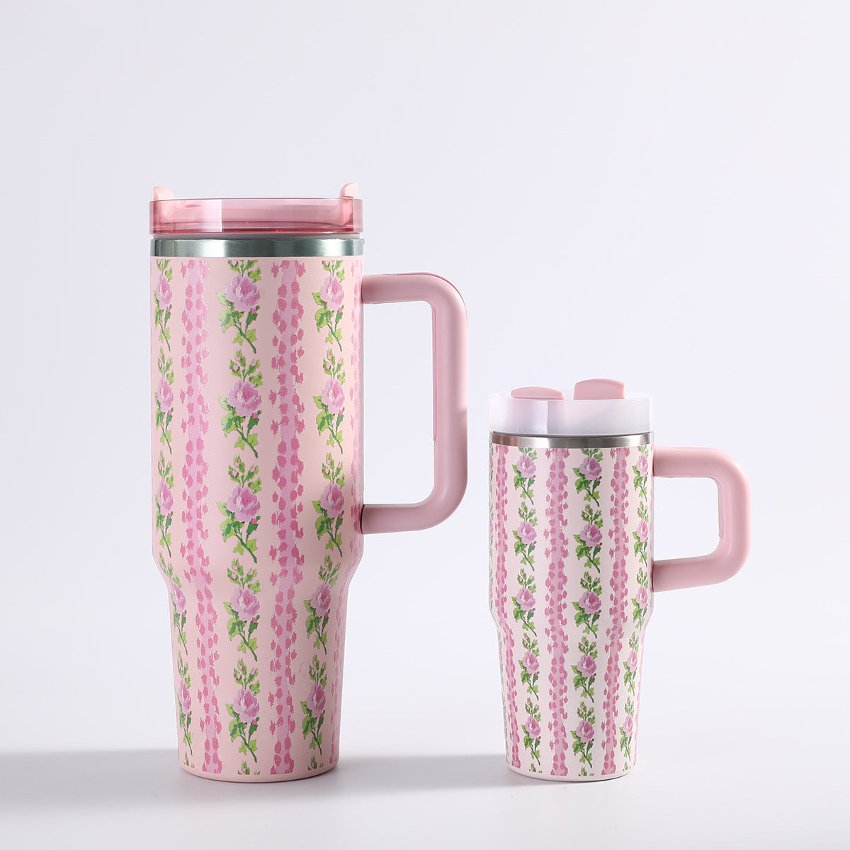 New Prosperous Series 40oz Car Cup 304 Stainless Steel Insulated Cup Large Capacity With Handle Car Ice Cup